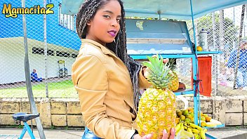 Mamacitaz - #ana Ebano #pedro Nel - Shy Ebony Latina Gets Picked Up And Fucked Hard By A Latino Stud