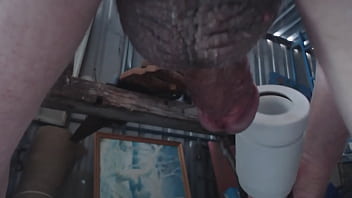 Close Up Cum In Shed