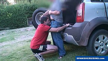 Married Dude Sucked Outdoors