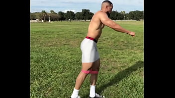 Straight Black And Latin Meat And Sexy Legs In Compression Lycra Spandex Spotted At The Gym