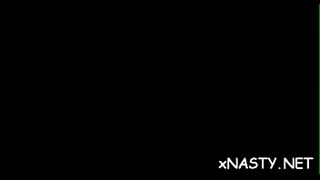 Elegant Brunette Angie Adores Erected Dinky