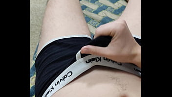 Jerjerk Off In The Living Room