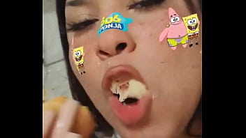 Eating A Hotdog! Wish It Was A Dick