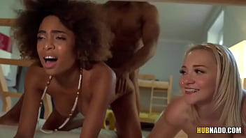 Interracial Threesome With Aaron Rock, Luna Corazon _ Marilyn Sugar