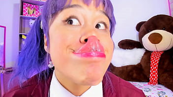 Lila Jordan Shows Her Throat