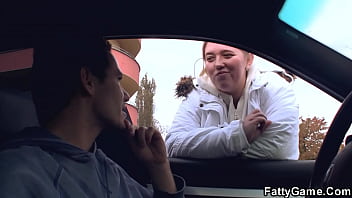 Big Belly Plumper Picks Up And Rides Stranger' Cock