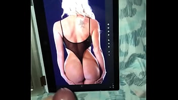 Bikini Model Ass Cum Tribute