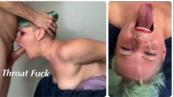 Extreme Throat Fuck For Stepdaughter With Throat Bulge