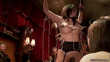 Blonde Petting Brunette While Fucking