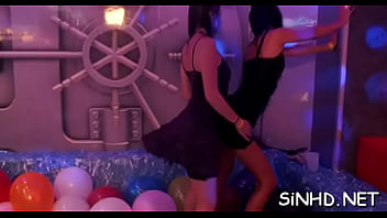 Non-stop Fucking Pleasures - lesbian, hardcore, blowjob, party, shower, orgy, group-sex - Video 2172758