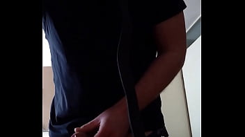 Dutch Guy Cums Solo While C. In Plastic B.