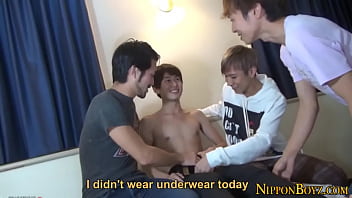 Japanese Twinks Group Fucking