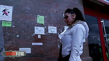 Picking Up In The Street And Fucking A Busty Tattooed Spanish Milf Lamia Dark