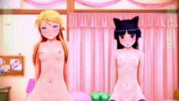 [uncensored] My Little Sister _ Kuroneko Can_t Ride This Well!? Extra Loops From The Same Creator (threefish)