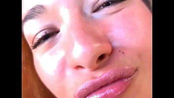 Dirty Slut Simply Adores Cum On Her Face