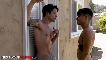 New Step-brothers Get Flirty At Beach Before Having Passionate Sex - Nextdoortaboo