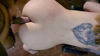 Free - Brunette Devours A Big Cock Before Her Pussy Gets Creampied Loud Finish Part 2