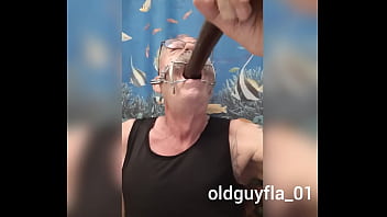 Deepthroat Dildo - With Mouth Brace _ No Teeth Allowed