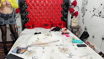 Stockings, Pussy, Sucking, Ass, Doggystyle, Shaved, Amateur, Wet, Squirt, Toys, Masturbation, Solo, - Stockings - 2025 - Intense - Session - Video 2209593