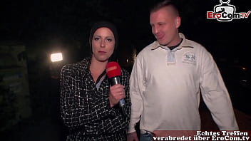 Skandal Straßen Casting - Frau Verführt Fremden Mann Zum Public Sex