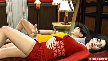 Step-son Fucks Korean Step Mom | Asian Stepmom Shares The Same Bed With Her Step-son In The Hotel Room