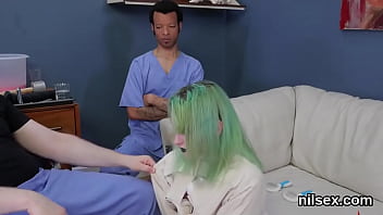 Wacky Kitten Was Brought In Anal Asylum For Painful Treatment