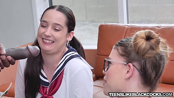 Horny Blonde Leah Lee Pussy Filled With Wet Cum From Bbc