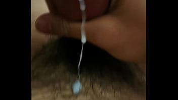 Man Stroking And Cumming Jerk Off On Bed