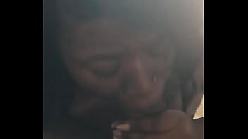 Ebony Deepthroat Sloppy Top Hoe Sucks Like Vacuum