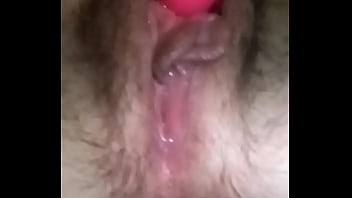 Masturbing With Vibrator And Having A Big Orgasm (visible Contractions)