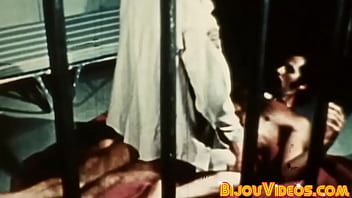 Horny Vintage Police Rides Convict Cock Between The Bars