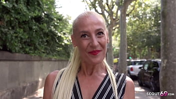 German Scout - Flexible Floppy Tits Mature Yelena Vera Pickup And Fuck On Street