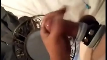 Cock And Balls Cockringed Up And Jerked Off Til Cum