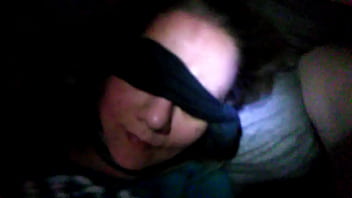 Blindfolded Wife Angie Cumming All Over My Cock Fantasizing About An Old Friend