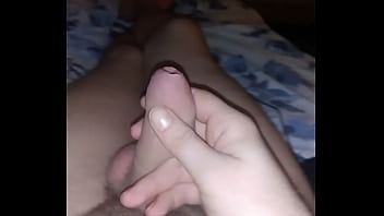 New Twink Nice Cock Playing In Bed