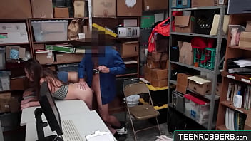 Two Close Friends Hard Fucked By Perv Guard - Teenrobbers.com