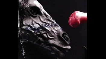 Hermaphrodite Horse Playing With Its Massive Body