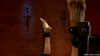 Bound Slut Fisted In Threesome