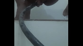 Water Filled With Water Pipe In My Ass