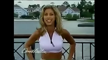 Classic Denise Austin In Red _ White
