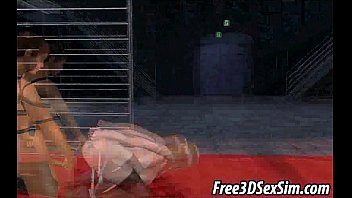 Foxy 3d Cartoon Blonde Honey Getting Double Teamed