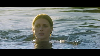 All Clothes Stolen And Robbed Naked Rich Woman On The Lake While Skinny Dipping. Enf