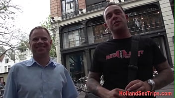 Amsterdam Hooker Fucks Client