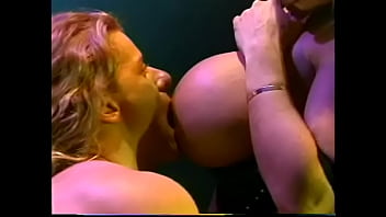 Slutty Blonde Woman Lisa Lipps Sucks Long Haired Male' Cock On The Couch