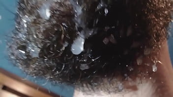 Crazy Shot Cum Dripping Off My Beard! (teaser)