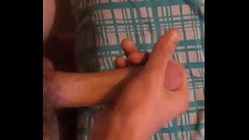 Young Twinks Evening Masturbation And Cum Shot In Bedroom After Watching Gay Porn