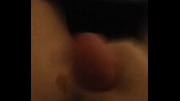 Jerking My Cock In Bathroom Under Curtain