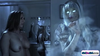 Brunette Tribs Redhead Wife On Christmas