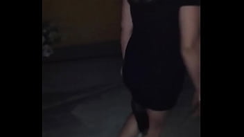 De Nuevo Exibiendome En Un Baño Público, Con Mi Colita De Zorrita 1/4