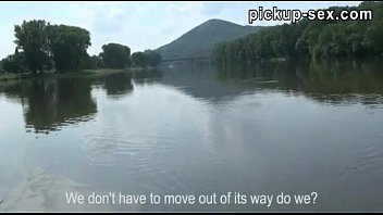 Eurobabe Shara Jones Fucked On A Boat In Exchange For Money